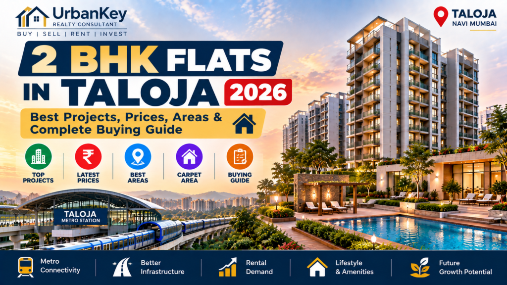 2 BHK Flats in Taloja 2026 – Best Projects, Prices, Areas & Complete Buying Guide