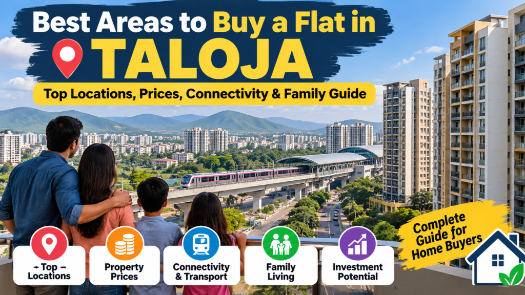Best Areas to Buy a Flat in Taloja – Top Locations, Prices, Connectivity & Family Guide