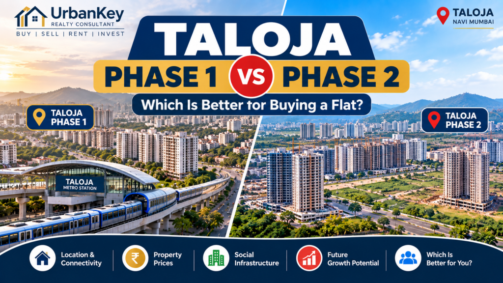 Taloja Phase 1 vs Phase 2 – Which Is Better for Buying a Flat?