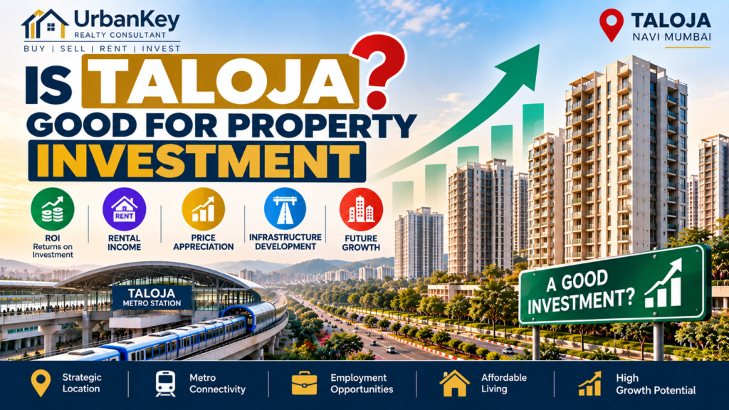 Is Taloja Good for Property Investment? ROI, Rental Income, Appreciation & Future Growth