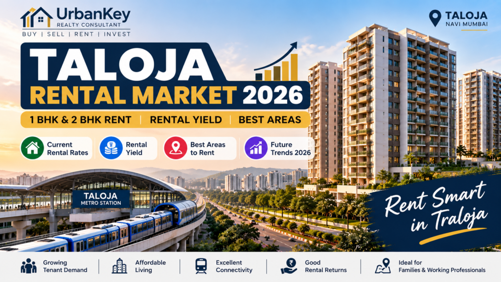 Taloja Rental Market 2026 – 1 BHK & 2 BHK Rent, Rental Yield & Best Areas