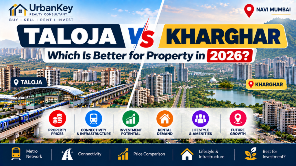 Taloja vs Kharghar – Which Is Better for Property in 2026?